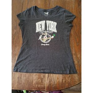 Jr XL Looney Tunes Brooklyn NY Short Sleeve Tee Tshirt Shirt Crew Neck Pullover